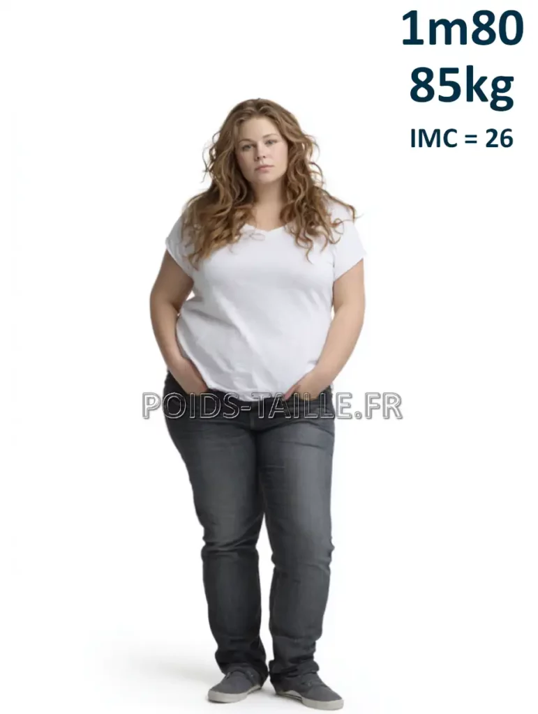 1m80 180cm 85kg Femme