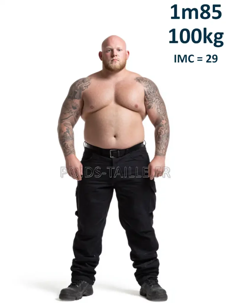 1m85 185cm 100kg Homme