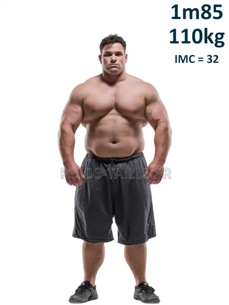 1m85 185cm 110kg Homme