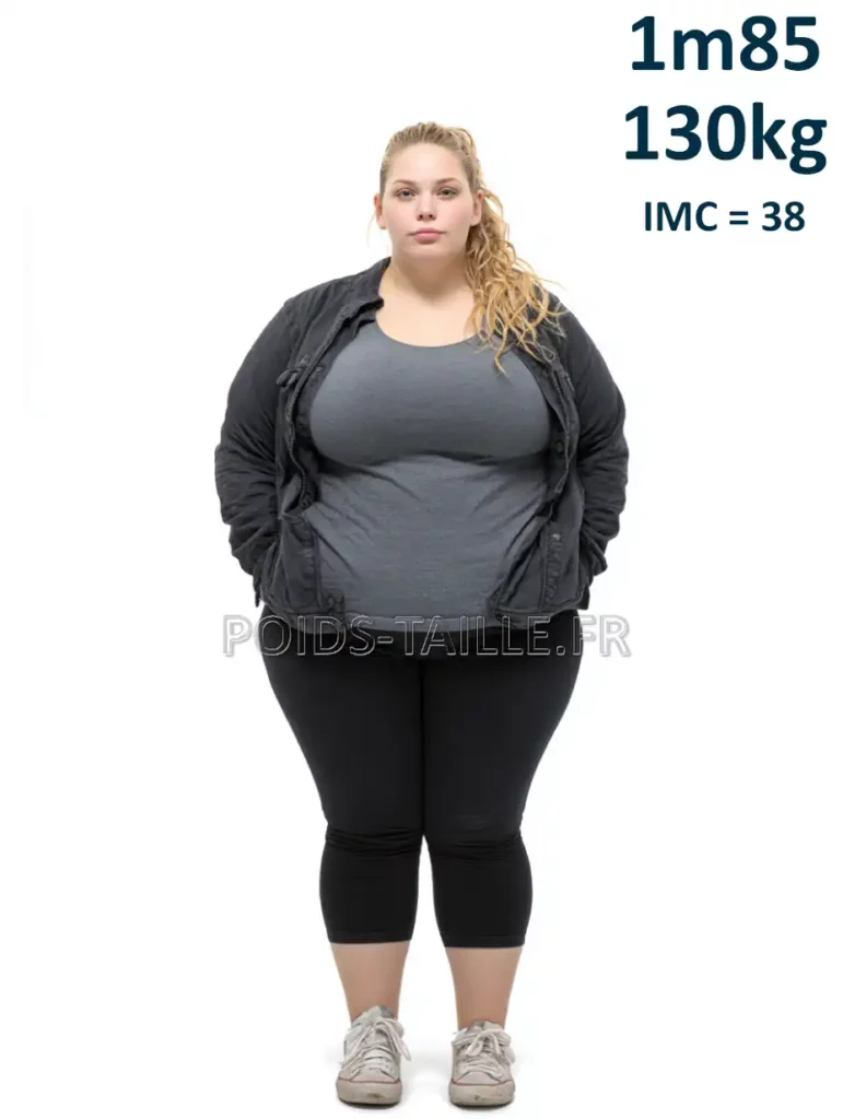 1m85 185cm 130kg Femme