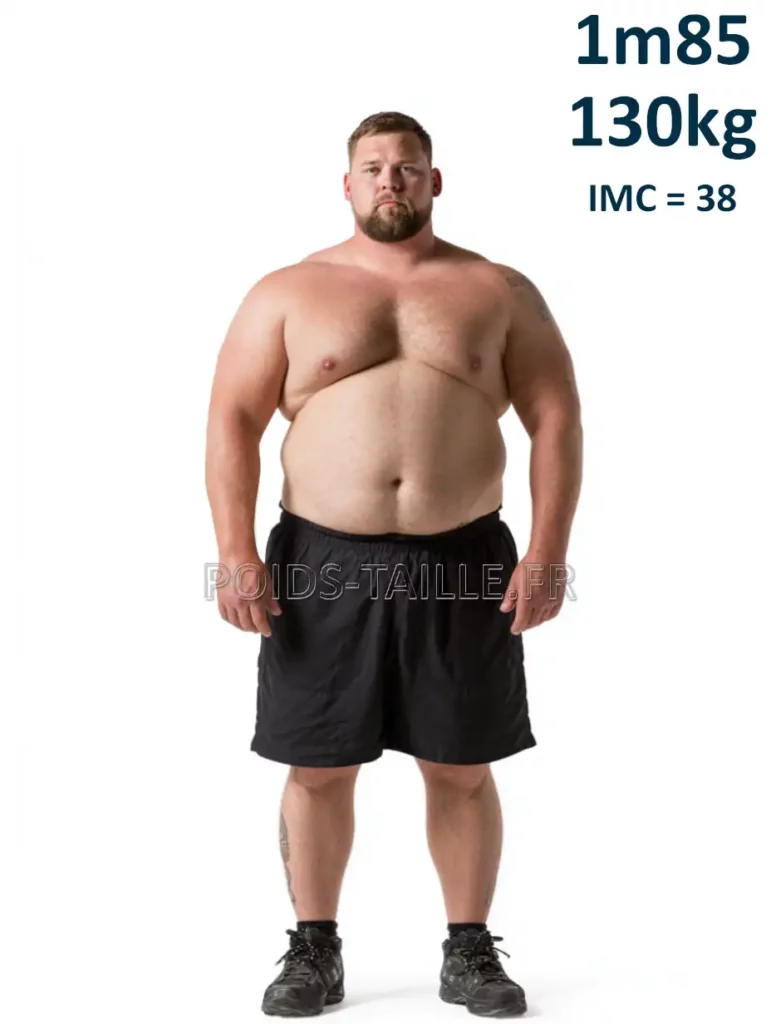 1m85 185cm 130kg Homme