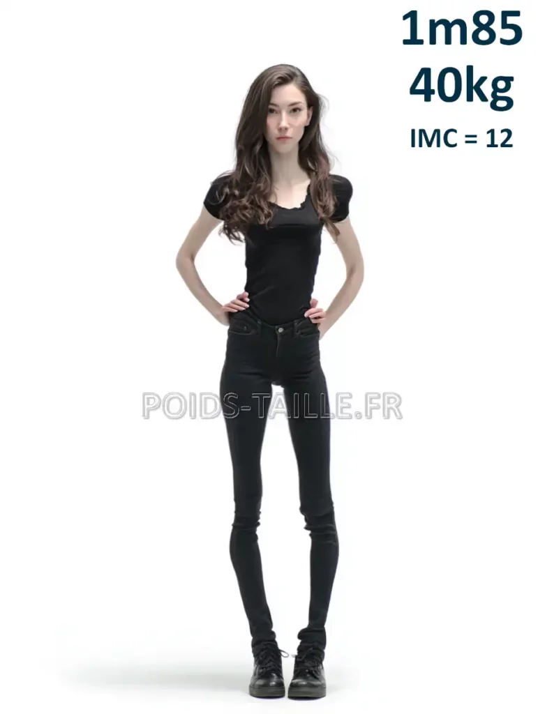 1m85 185cm 40kg Femme
