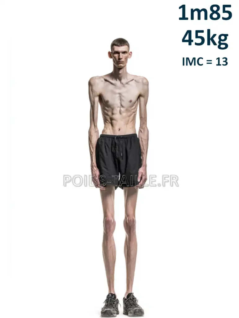 1m85 185cm 45kg Homme