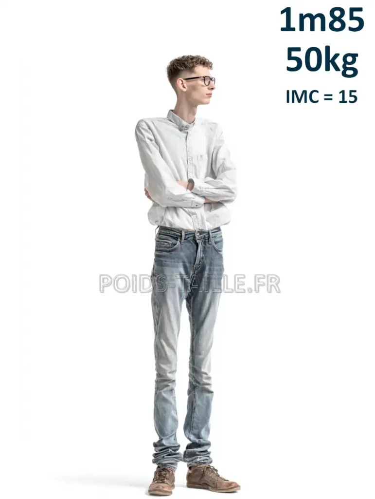 1m85 185cm 50kg Homme