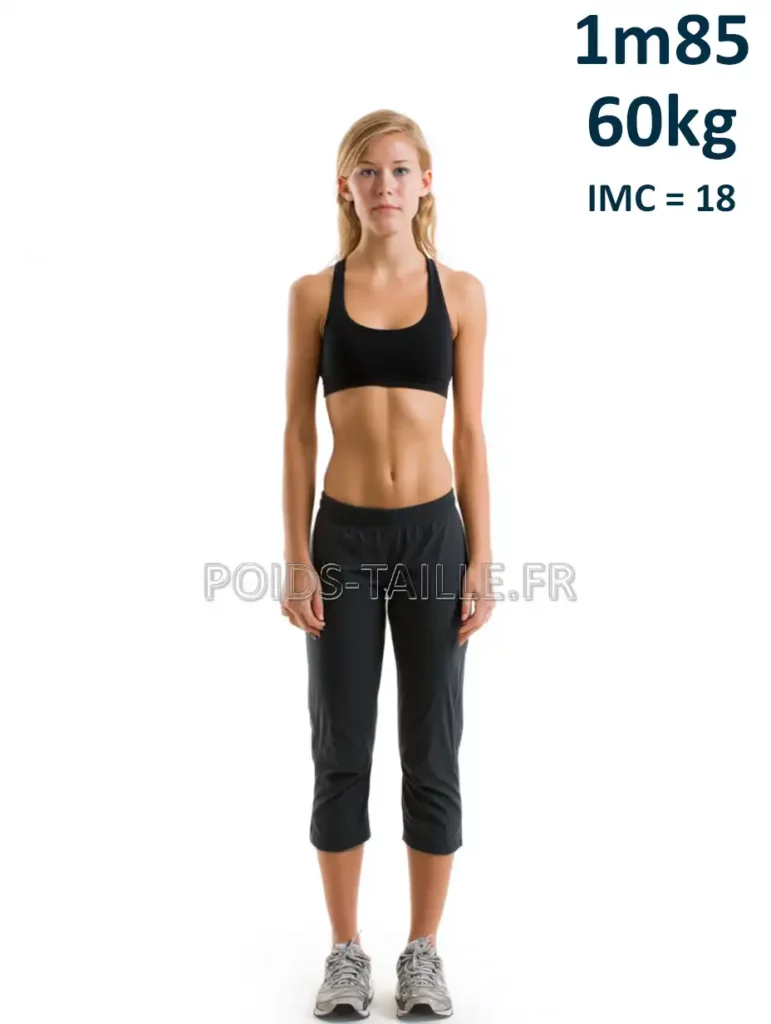 1m85 185cm 60kg Femme