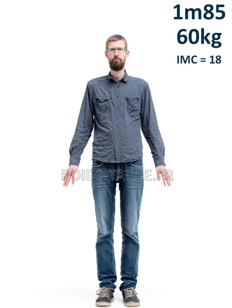 1m85 185cm 60kg Homme