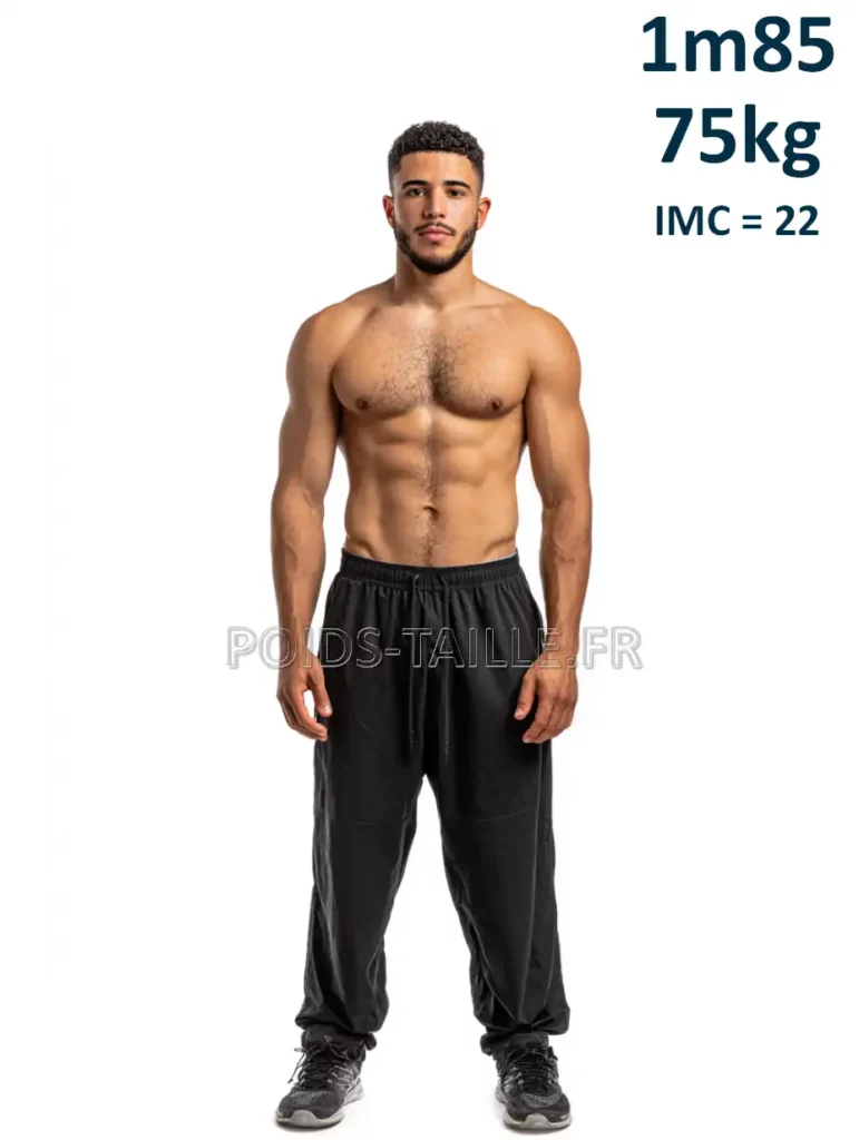 1m85 185cm 75kg Homme