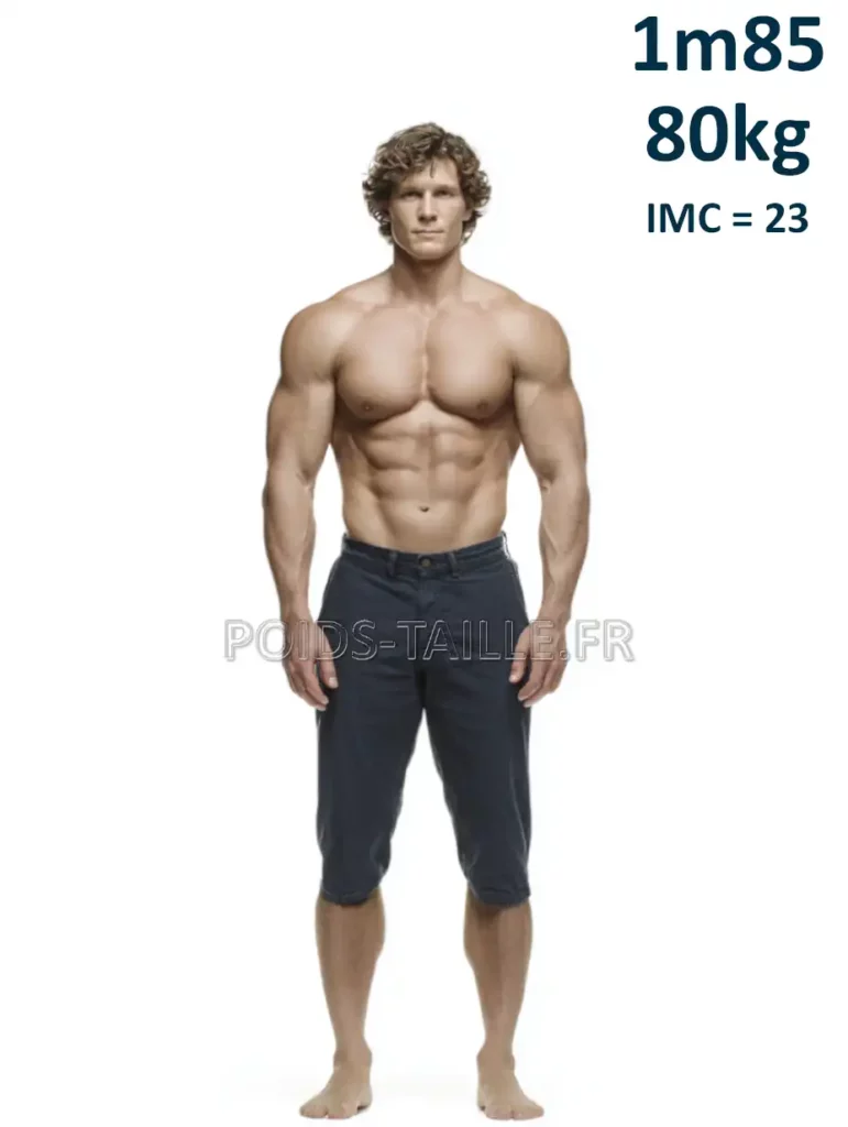 1m85 185cm 80kg Homme