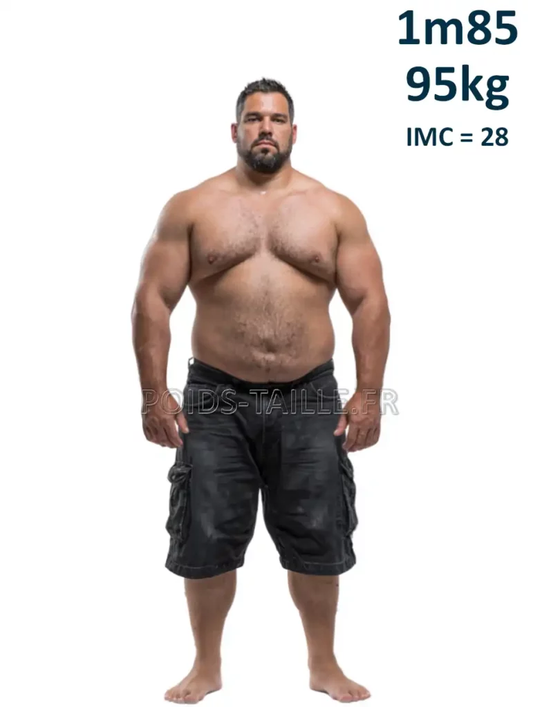1m85 185cm 95kg Homme