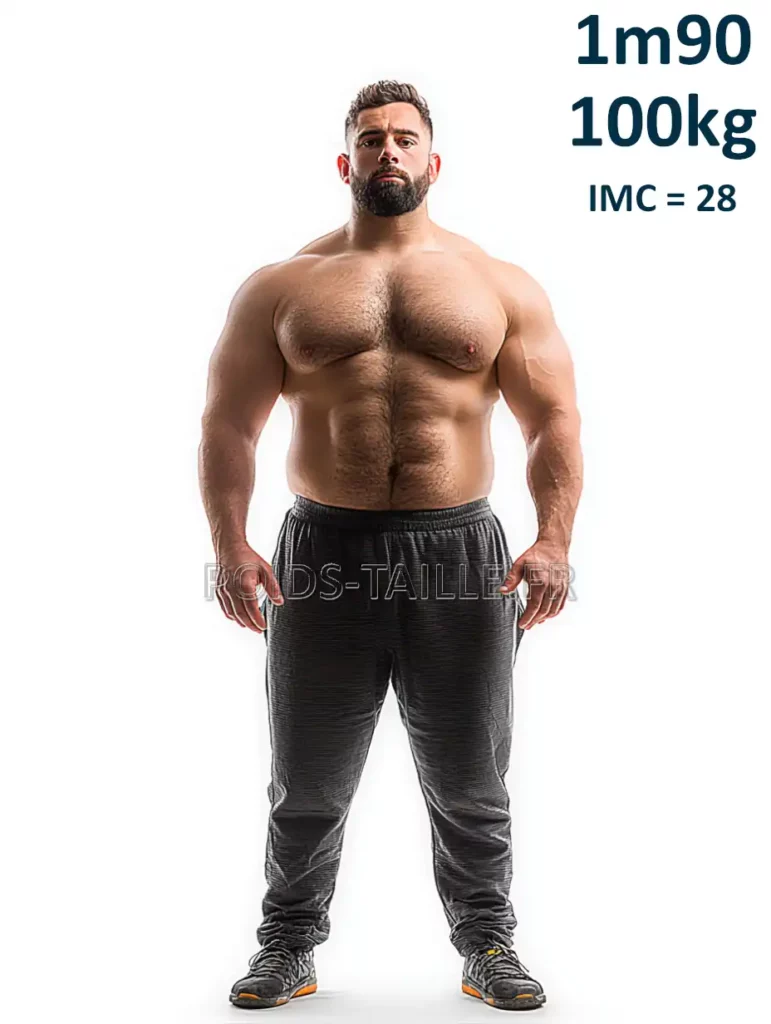 1m90 190cm 100kg Homme