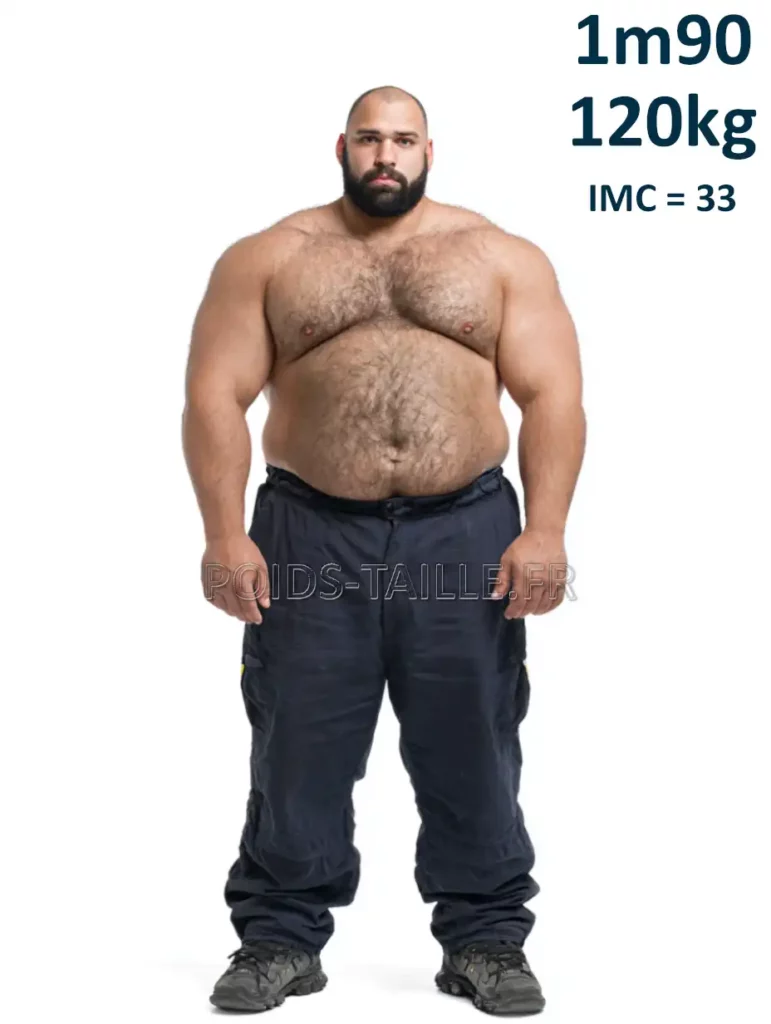 1m90 190cm 120kg Homme