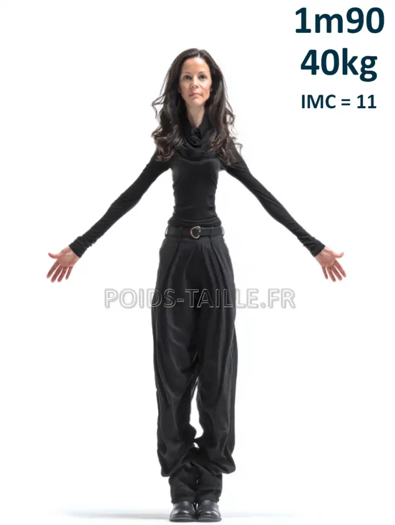 1m90 190cm 40kg Femme