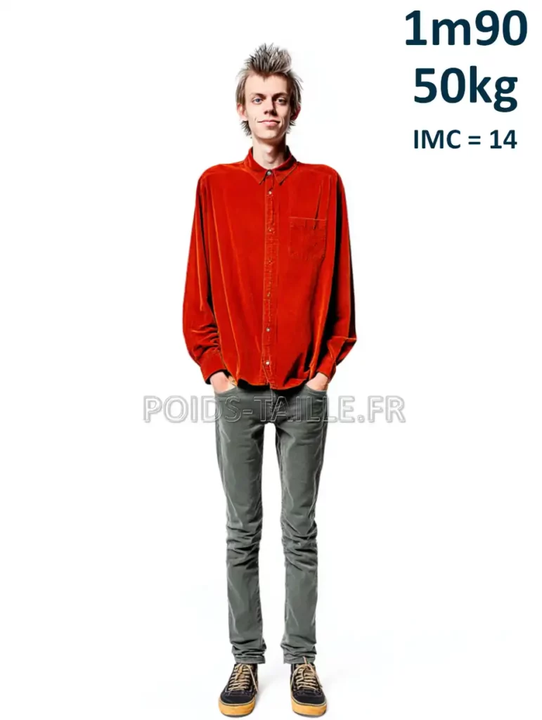 1m90 190cm 50kg Homme