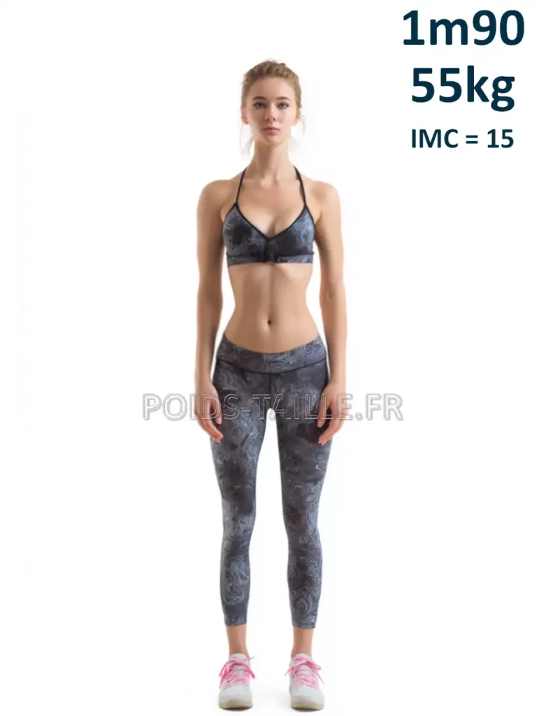 1m90 190cm 55kg Femme