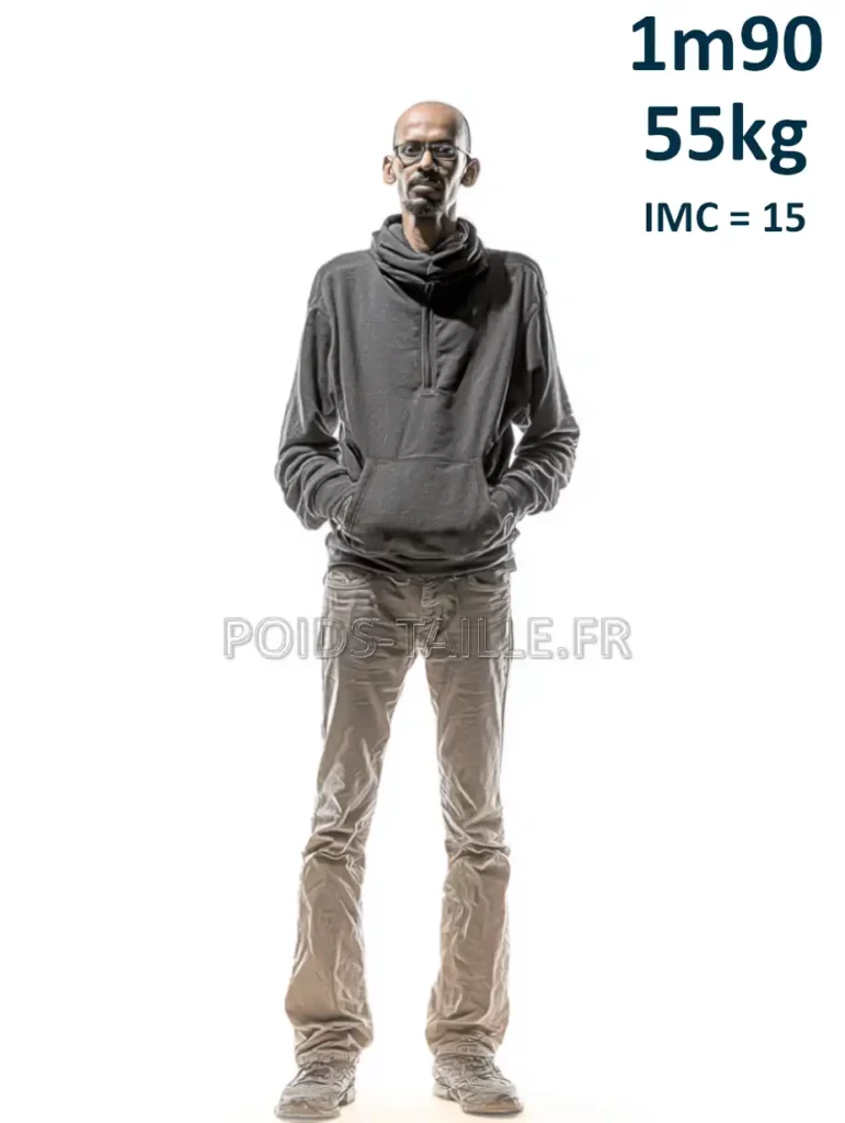 1m90 190cm 55kg Homme