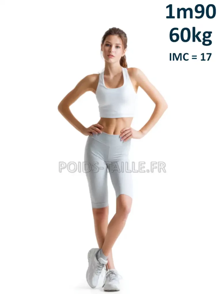 1m90 190cm 60kg Femme