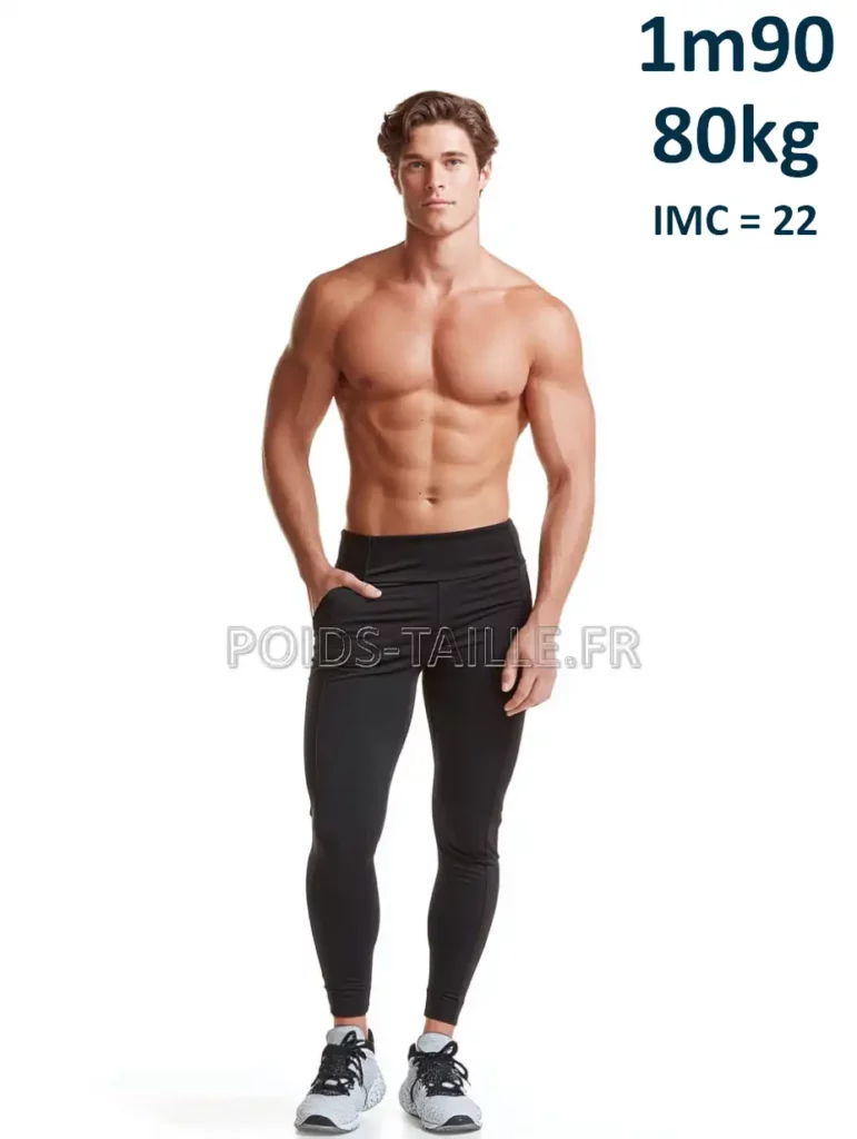 190cm 1m90 190cm 80kg Homme