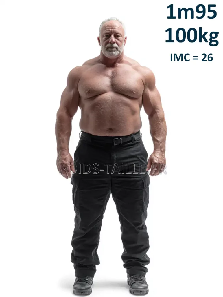 1m95 195cm 100kg Homme