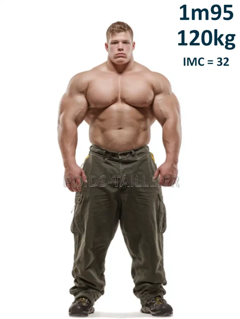 1m95 195cm 120kg Homme