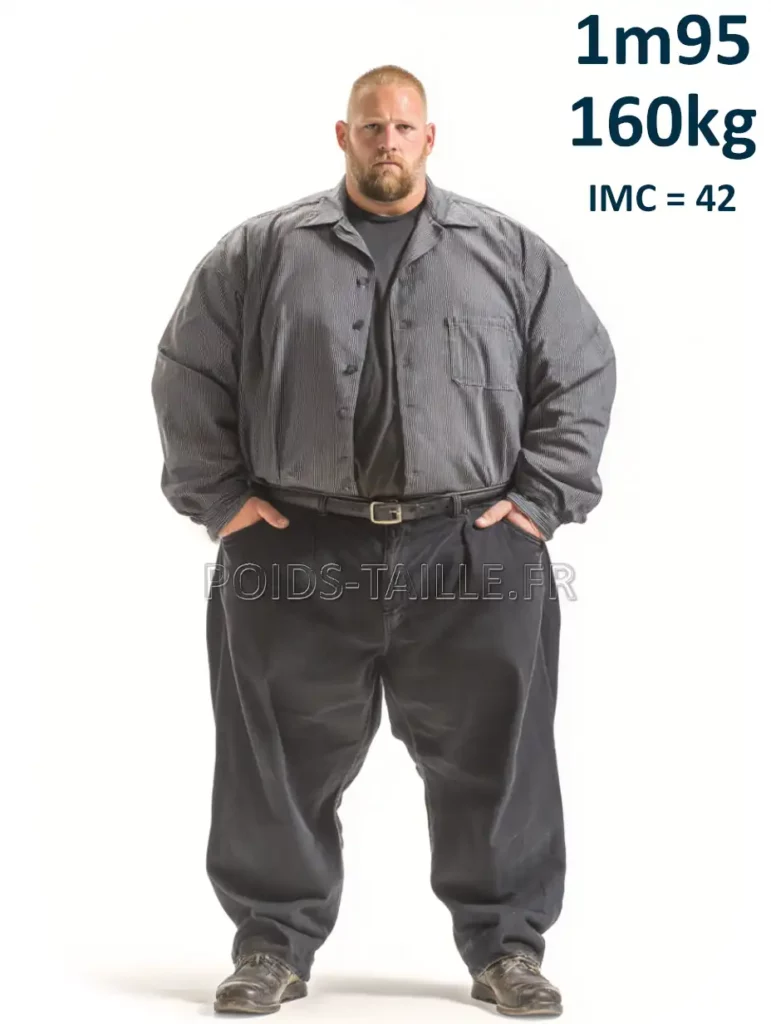 1m95 195cm 160kg Homme