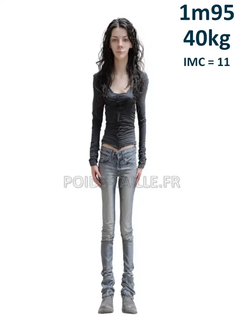 1m95 195cm 40kg Femme