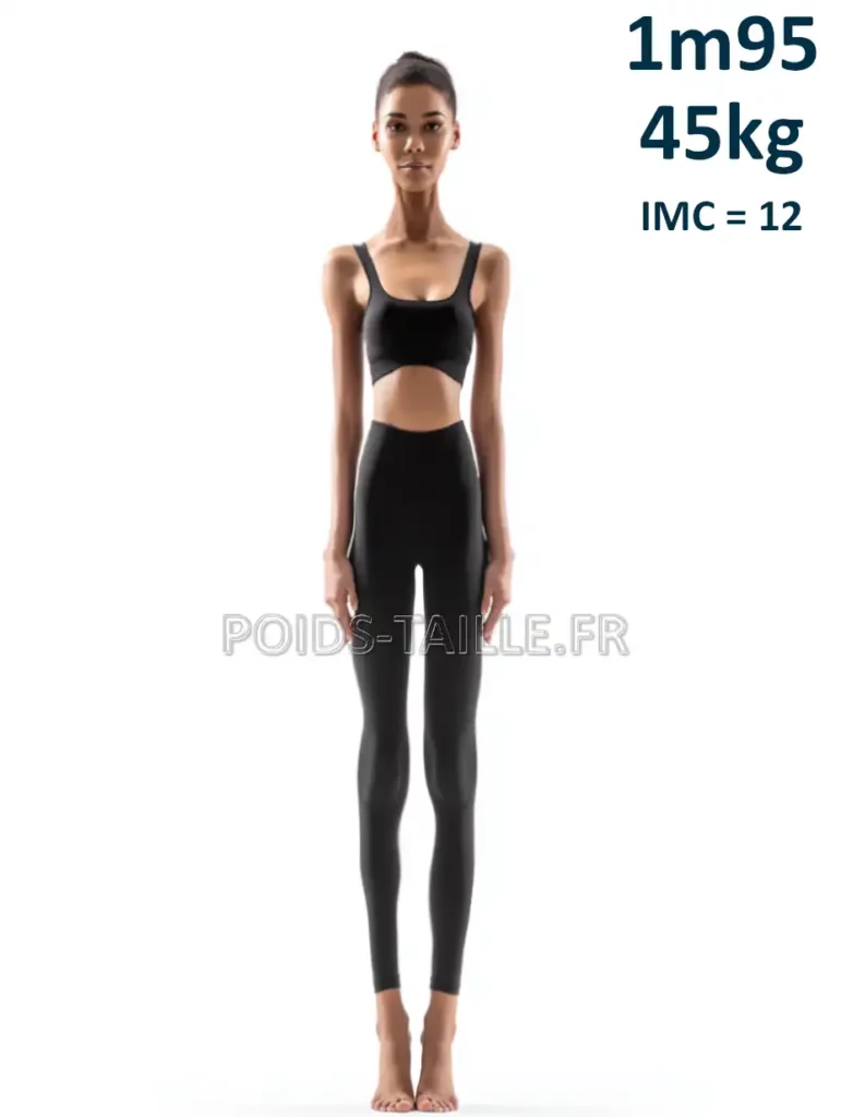 1m95 195cm 45kg Femme