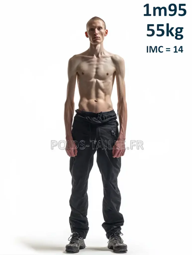 1m95 195cm 55kg Homme