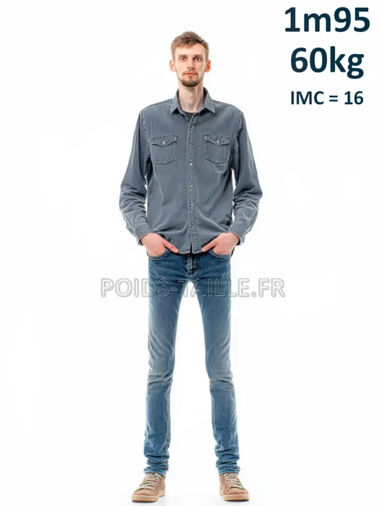 1m95 195cm 60kg Homme