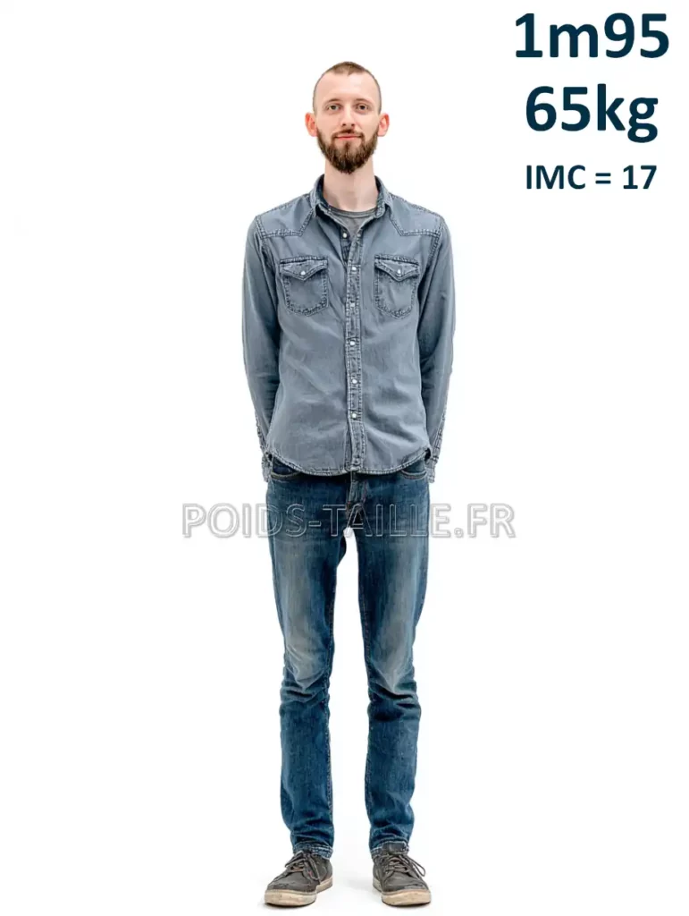 1m95 195cm 65kg Homme