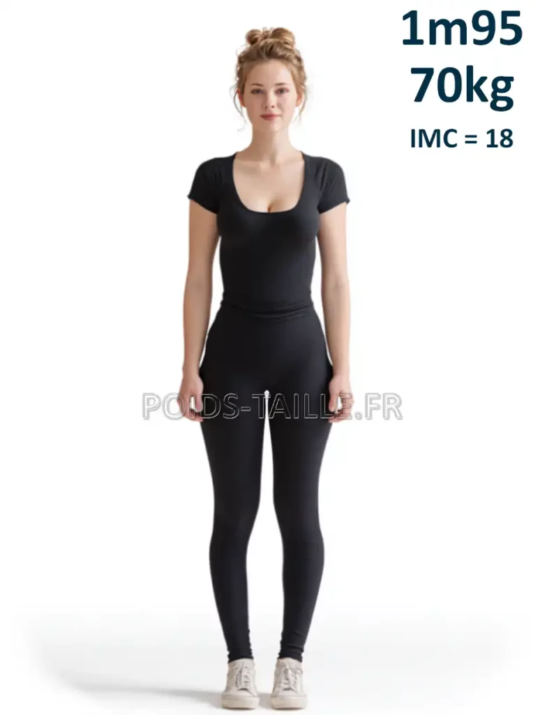 1m95 195cm 70kg Femme