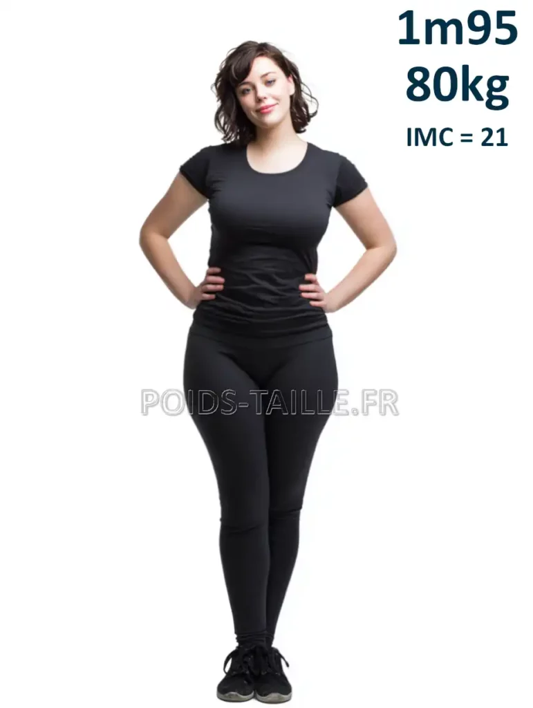 1m95 195cm 80kg Femme