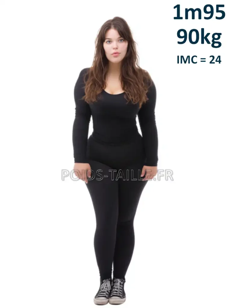 1m95 195cm 90kg Femme