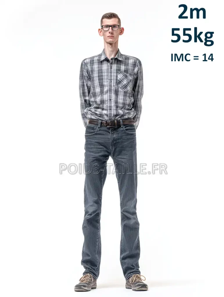 2m 200cm 55kg Homme
