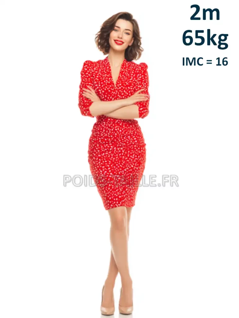 2m 200cm 65kg Femme