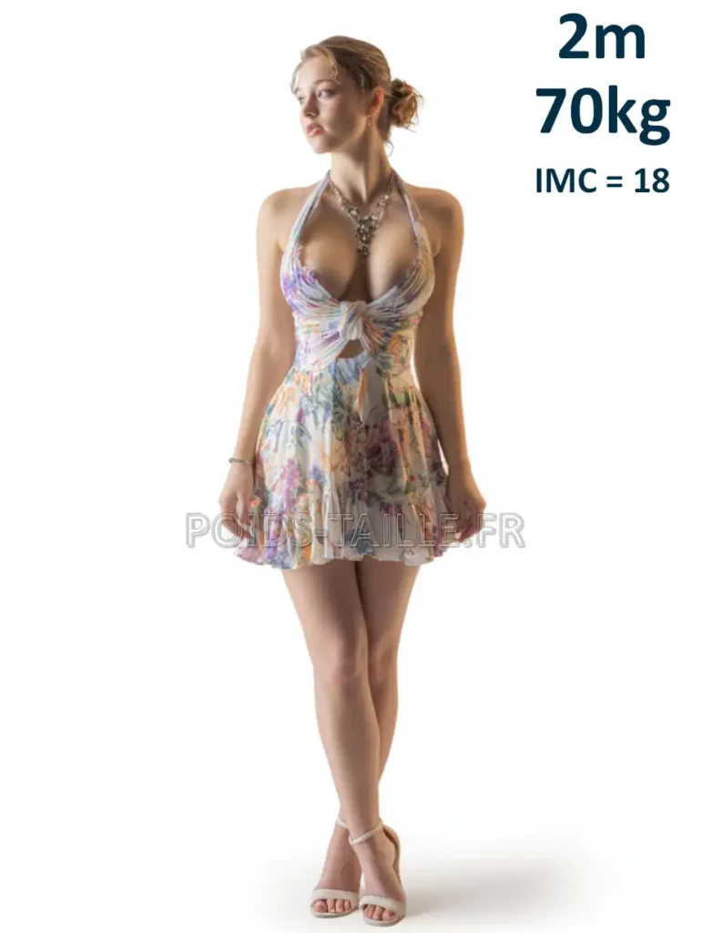 2m 200cm 70kg Femme