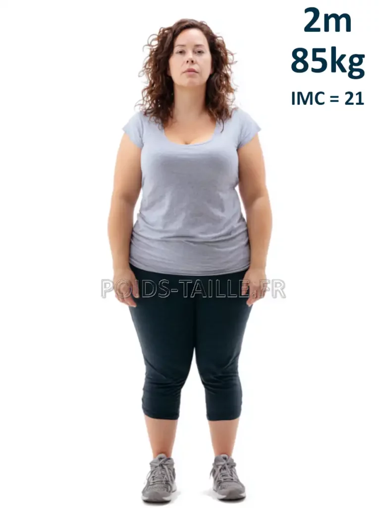 2m 200cm 85kg Femme