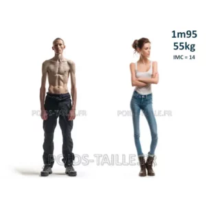 55kg 1m95