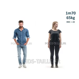 65kg 1m70