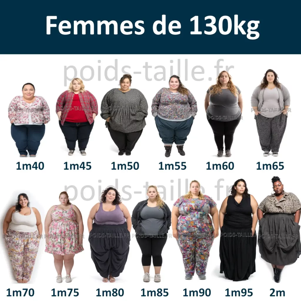 Femmes de 130kg