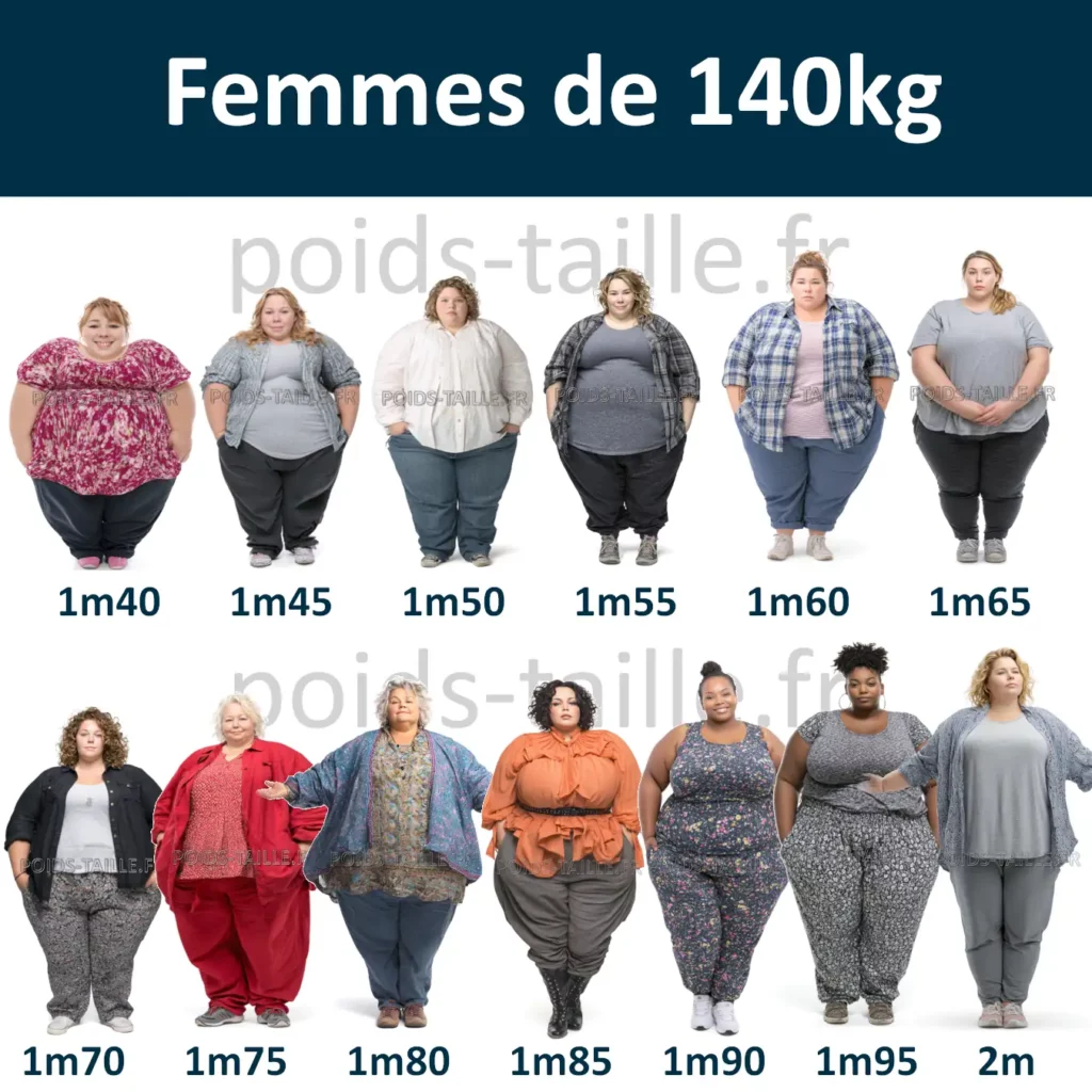 Femmes de 140kg