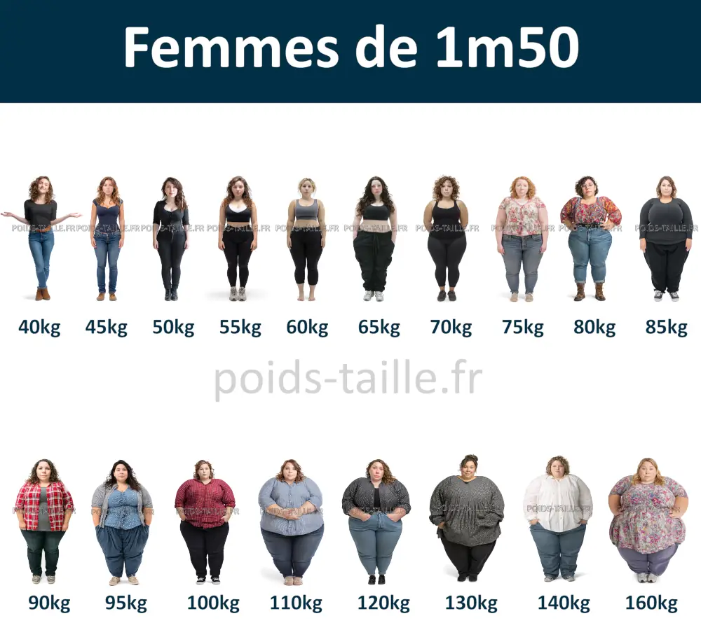 Femmes de 1m50