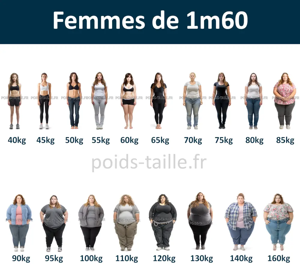 Femmes de 1m60
