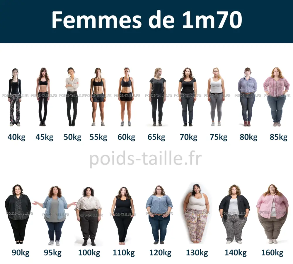 Femmes de 1m70