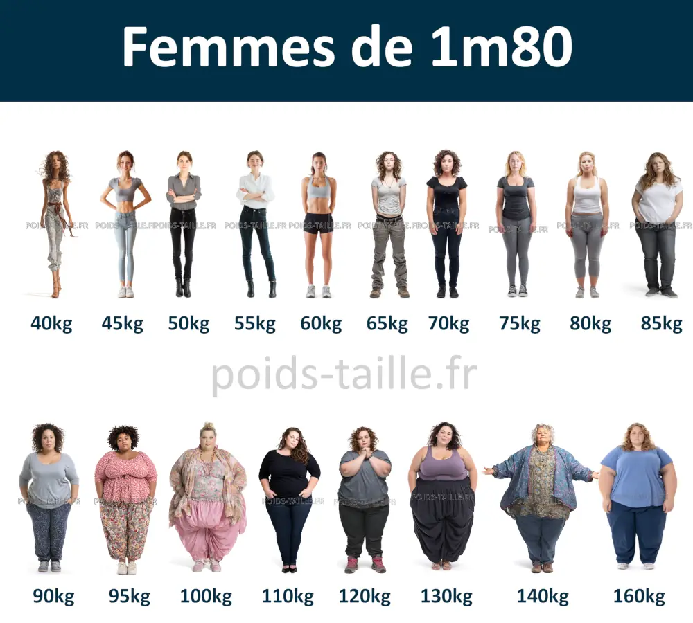 Femmes de 1m80