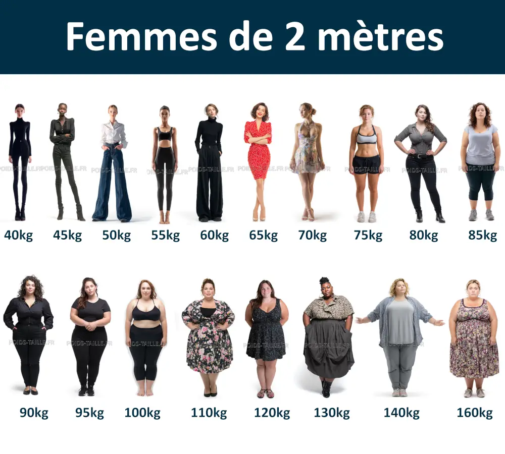 Femmes de 2m