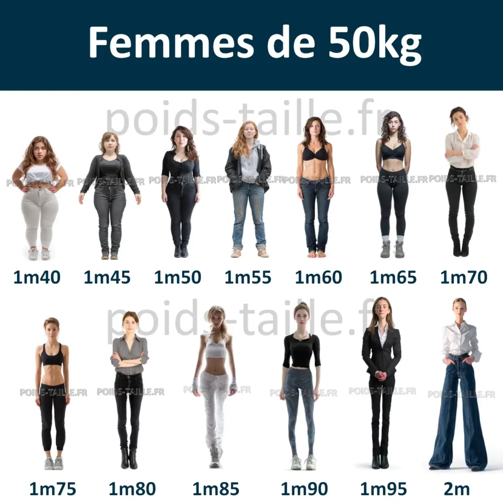 Femmes de 50kg