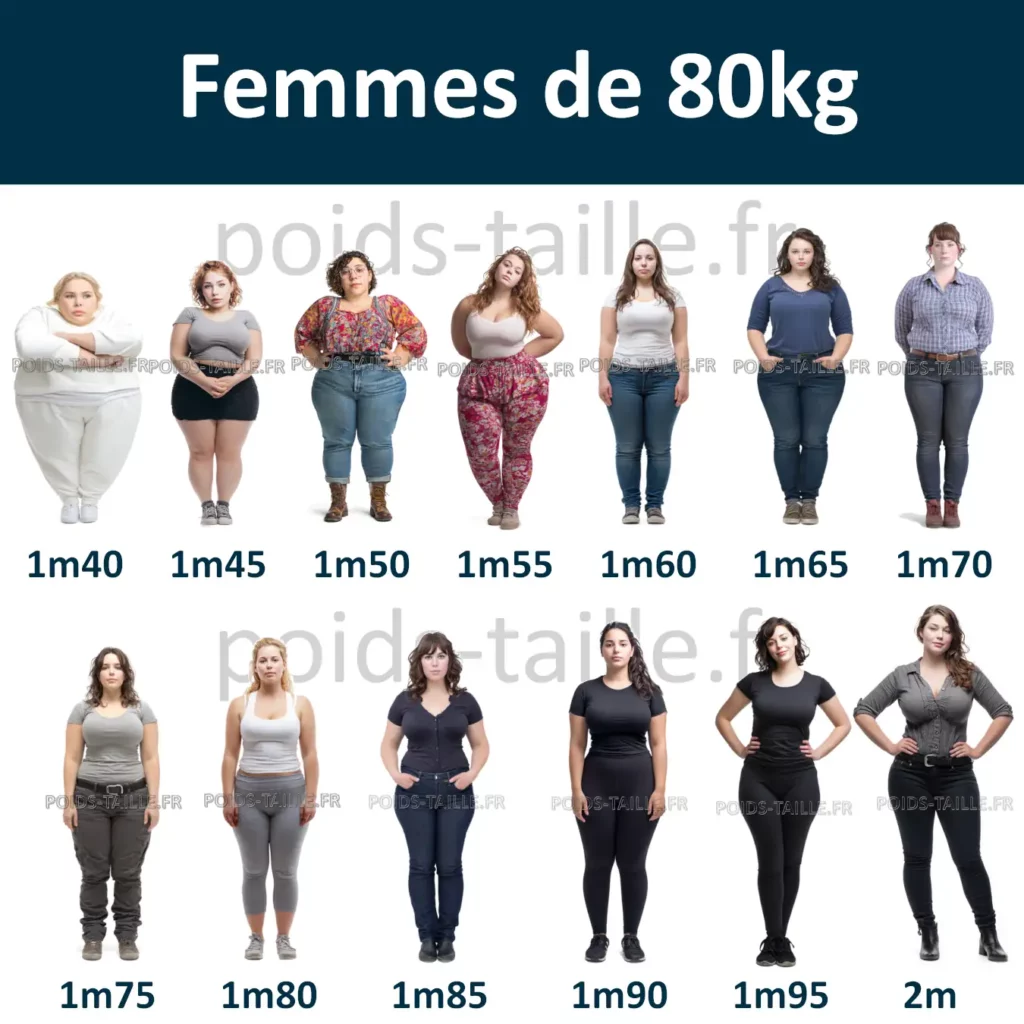 Femmes de 80kg