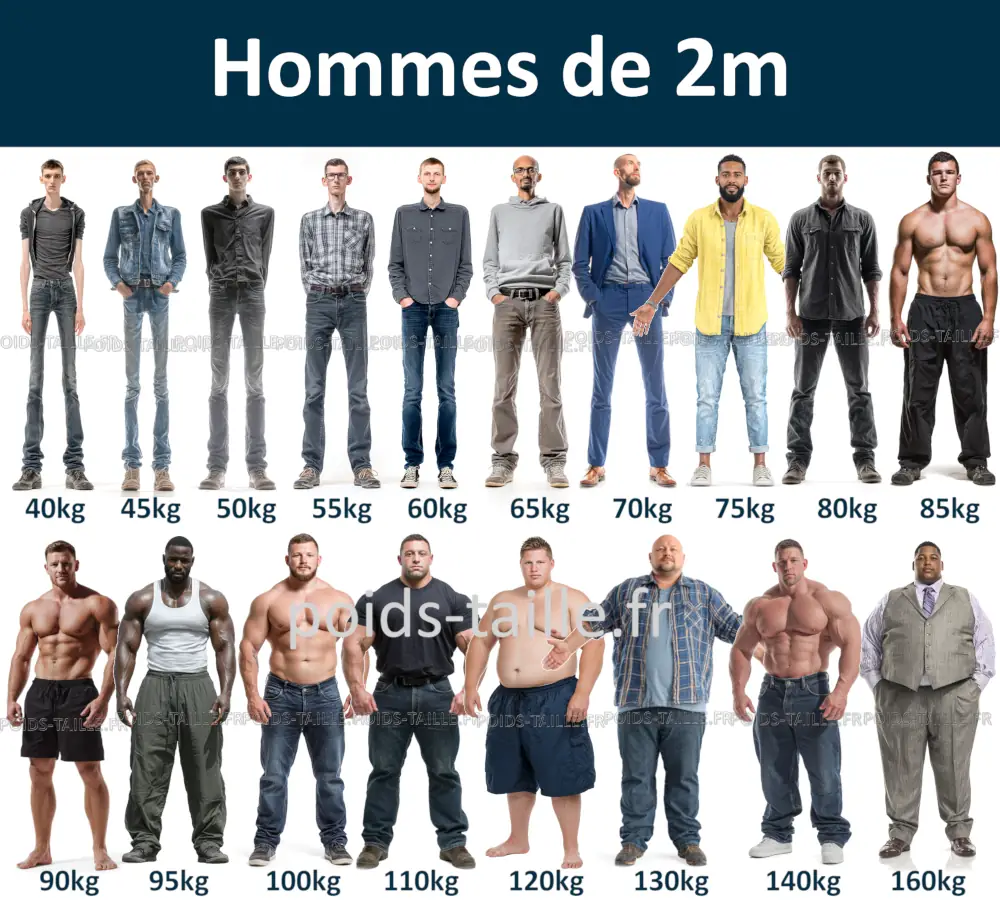 Hommes de 2m