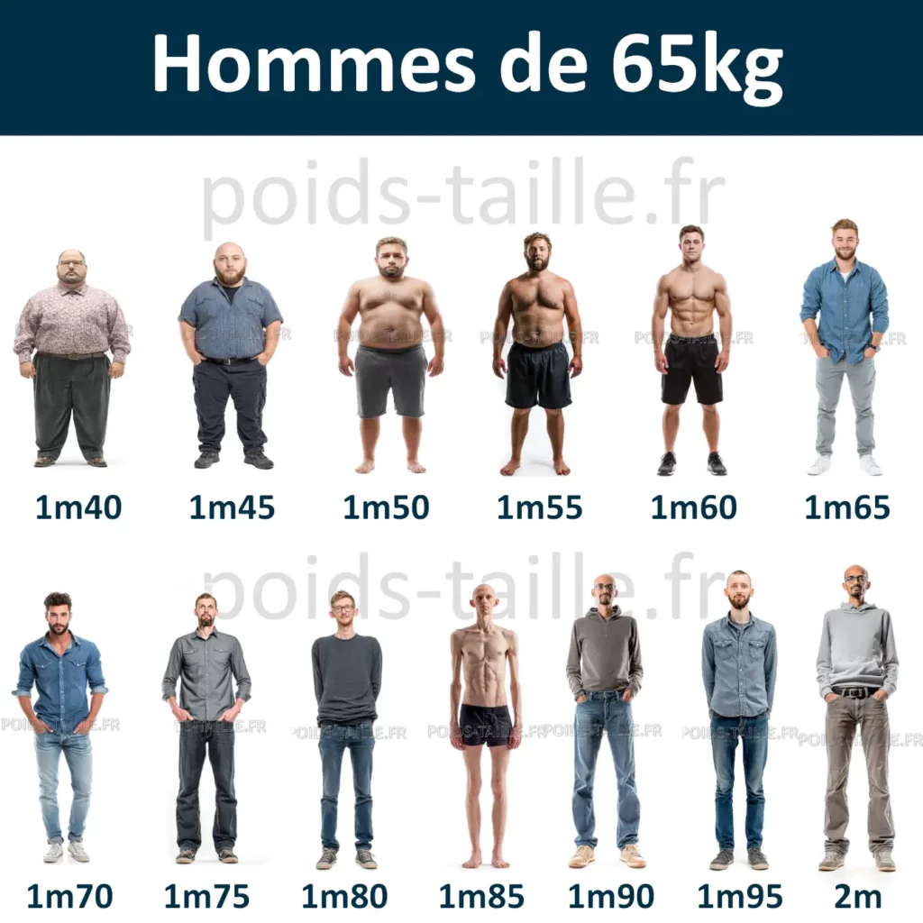 Hommes de 65kg
