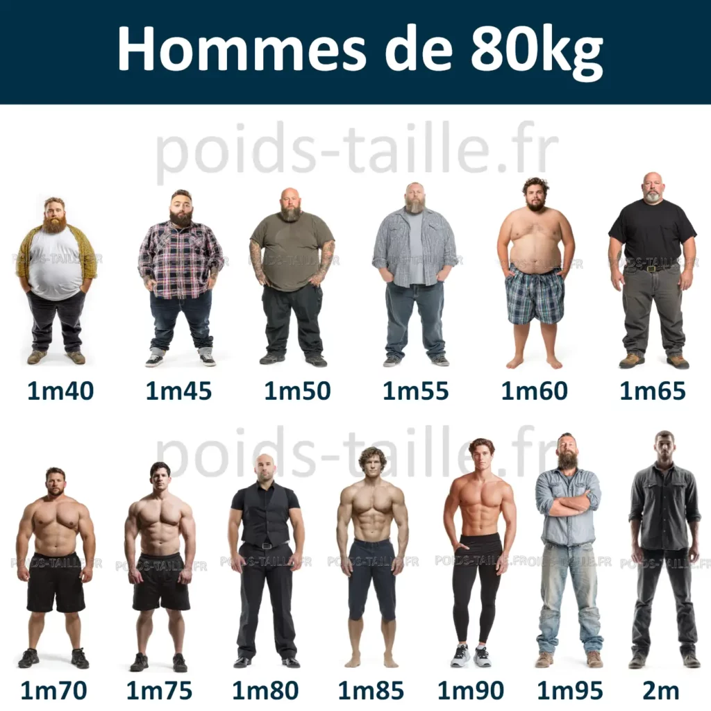 Hommes de 80kg